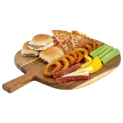 Elama 13-Inch Round Acacia Wood Butcher Block: $19.99 Elama 13-Inch Round Acacia Wood Butcher Block: $19.99
