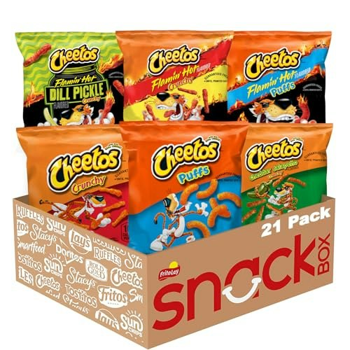 Cheetos Cheese Flavored Snacks 21-Pack: $12.72 Cheetos Cheese Flavored Snacks 21-Pack: $12.72