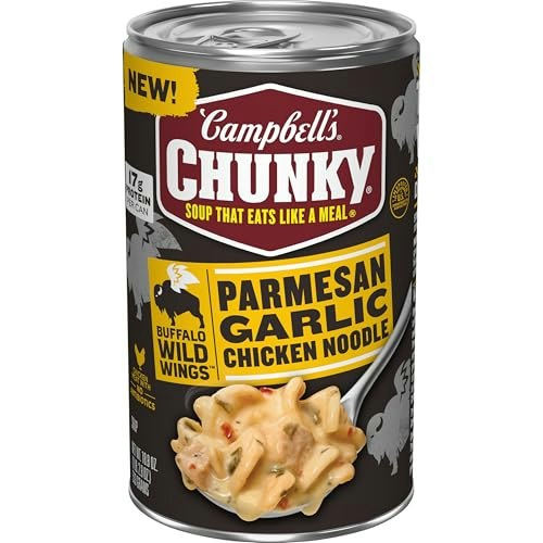Campbell's Chunky Parmesan Garlic Chicken Soup 18.8-oz.: $1.98 Campbell's Chunky Parmesan Garlic Chicken Soup 18.8-oz.: $1.98