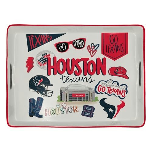 Houston Texans Ceramic Serving Tray: $19.98