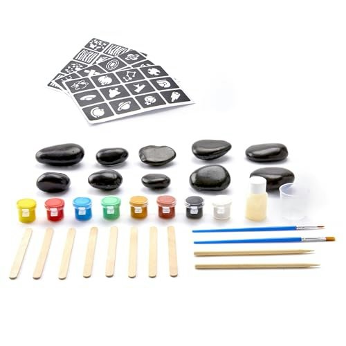 Discovery Solar System Rock Art Craft Kit 35-Piece Set: $19.90