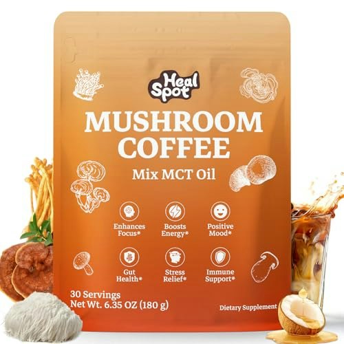HealSpot 180g Mushroom Coffee Blend: $9.49 HealSpot 180g Mushroom Coffee Blend: $9.49
