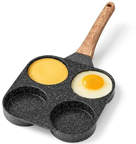 4-Cup Nonstick Egg and Pancake Pan: $13.78 4-Cup Nonstick Egg and Pancake Pan: $13.78