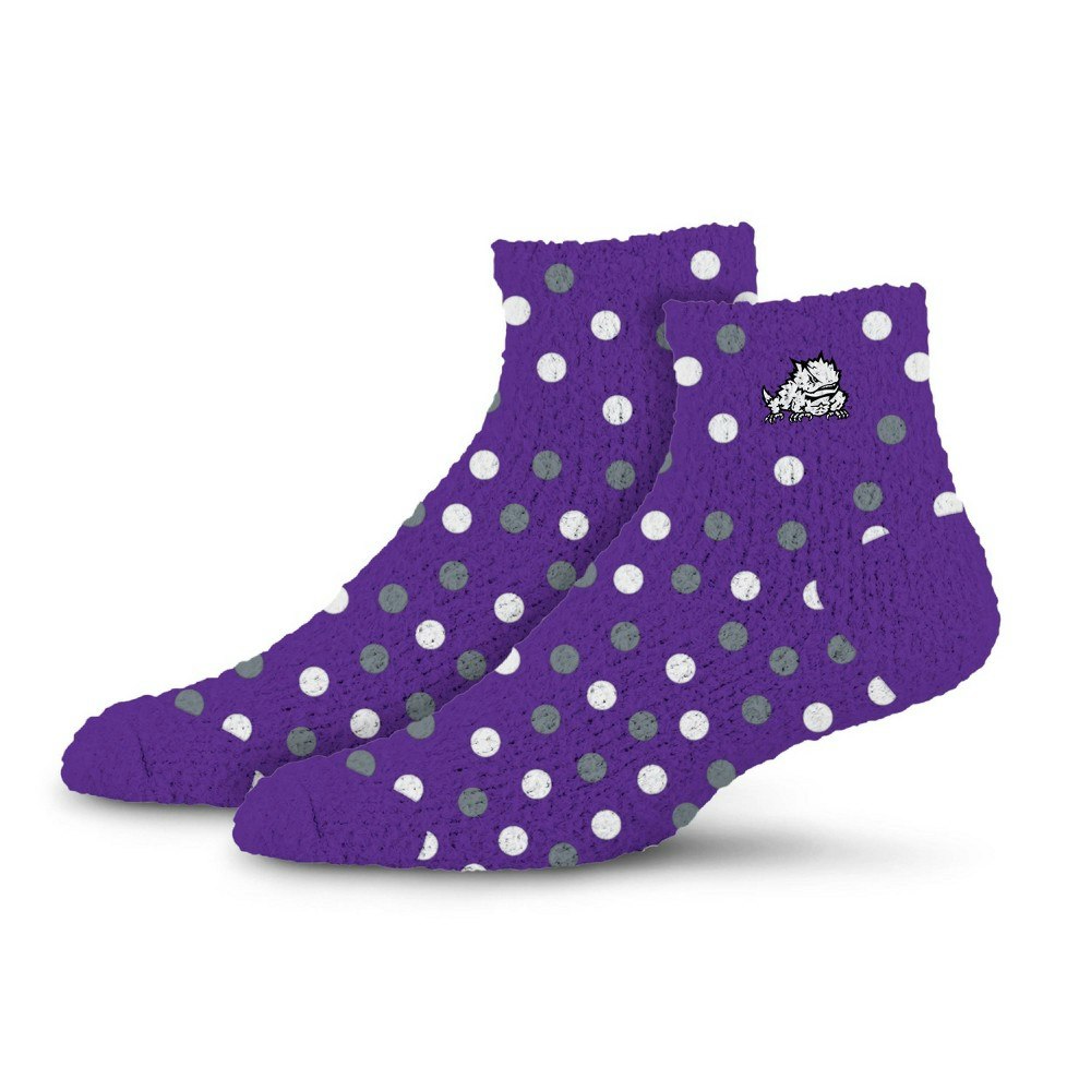 TCU Horned Frogs Fuzzy Socks: $12.99