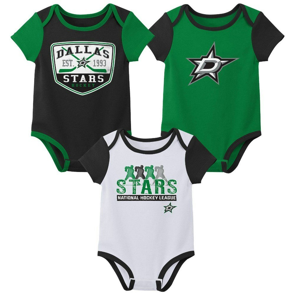 NHL Dallas Stars Infant Boys' 3-Pack Bodysuits: $29.99 NHL Dallas Stars Infant Boys' 3-Pack Bodysuits: $29.99