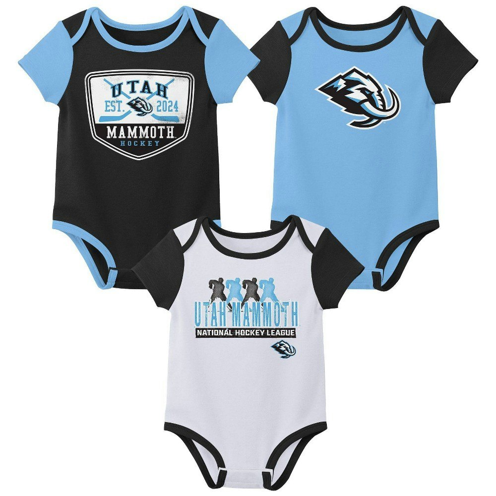 Utah Hockey Club Infant Boys' 3-Pack Bodysuit 0-3M: $29.99 Utah Hockey Club Infant Boys' 3-Pack Bodysuit 0-3M: $29.99