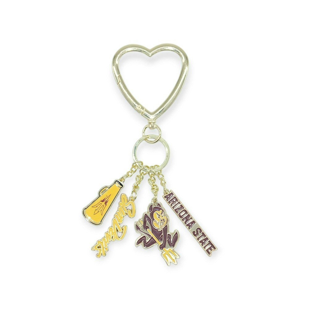 Arizona State Sun Devils Charm Keychain: $19.99 Arizona State Sun Devils Charm Keychain: $19.99