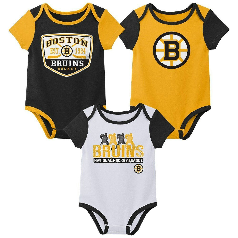Boston Bruins Infant Boys' Bodysuit 3-Pack: $29.99 Boston Bruins Infant Boys' Bodysuit 3-Pack: $29.99