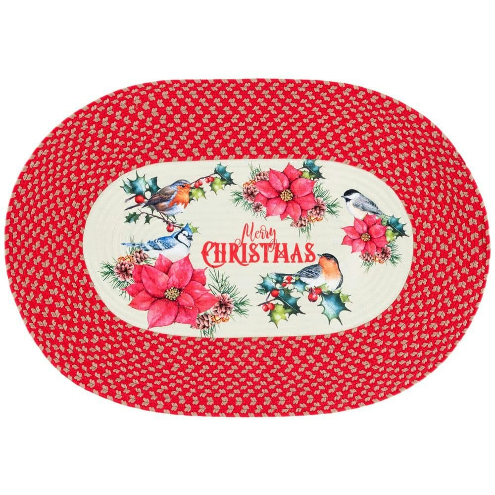 2' x 3' Braided Floral Oval Area Rug: $27.73 2' x 3' Braided Floral Oval Area Rug: $27.73