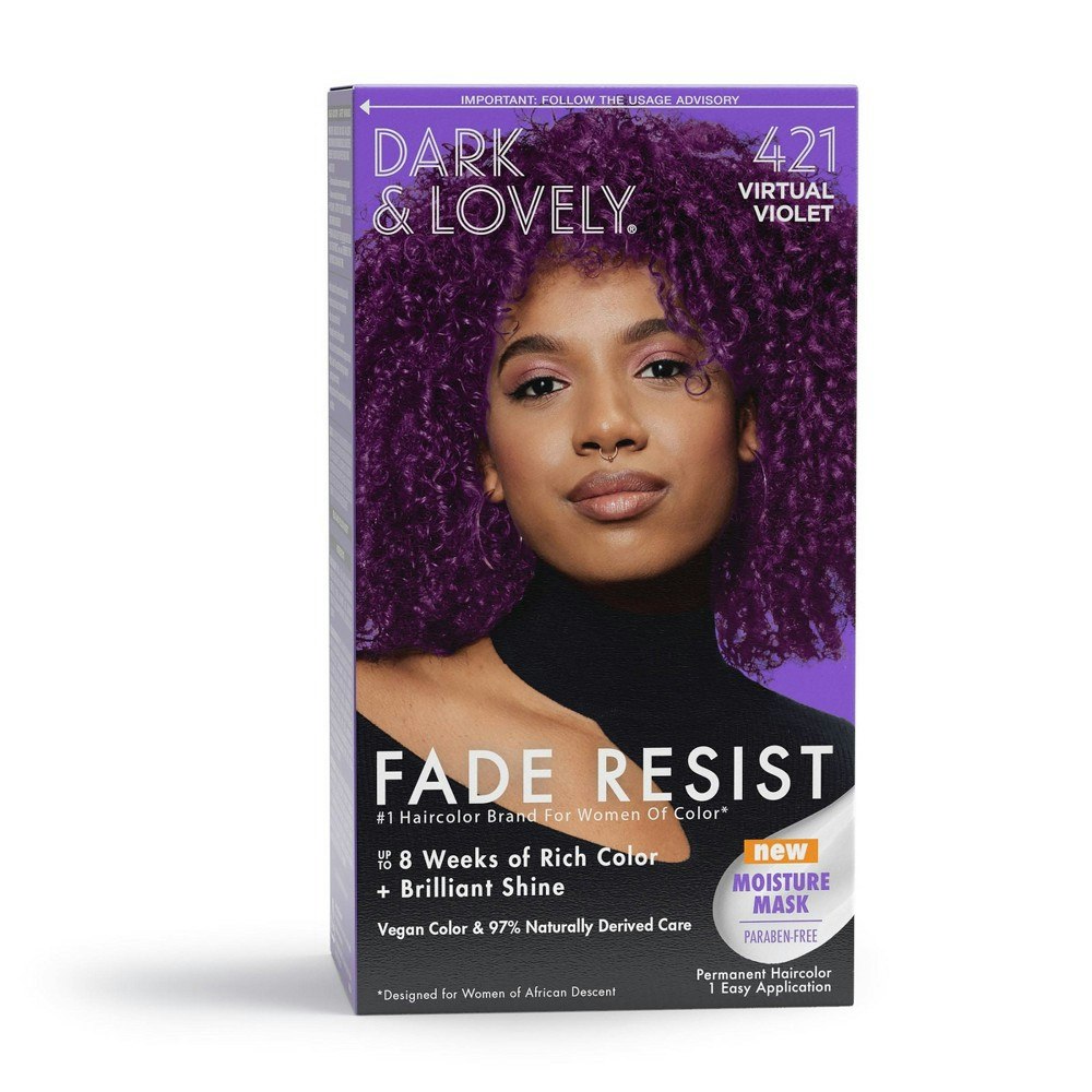 Dark and Lovely Fade Resist Rich Conditioning Hair Color: $6.99