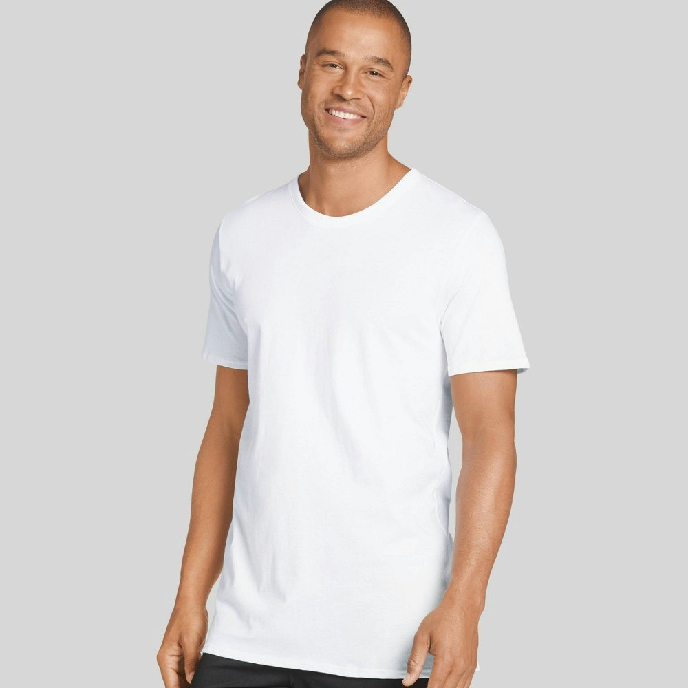 Jockey Generation Men's Cotton Crew Neck Undershirt 2-Pack: $21 Jockey Generation Men's Cotton Crew Neck Undershirt 2-Pack: $21