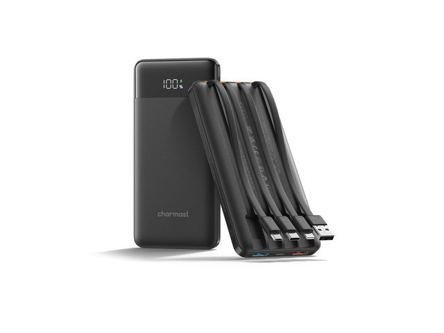 Charmast 10,000mAh 22.5W Portable Power Bank with Built-in Cables: $50.65 Charmast 10,000mAh 22.5W Portable Power Bank with Built-in Cables: $50.65