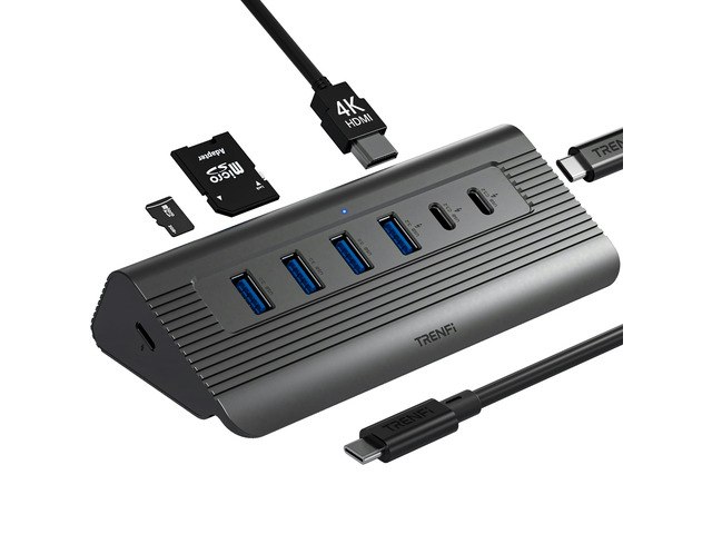 Trenfi 10-in-1 USB-C Hub: $91.46 Trenfi 10-in-1 USB-C Hub: $91.46