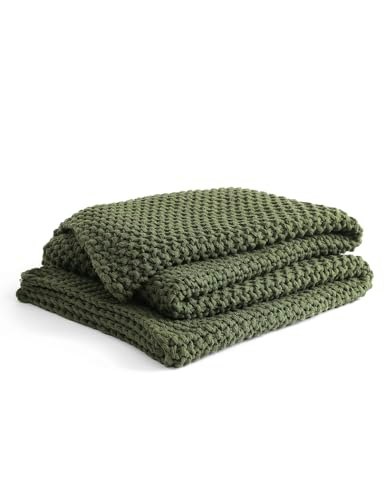 YnM 60" x 80" Chunky Cotton Knit Throw Blanket: $63.74 YnM 60" x 80" Chunky Cotton Knit Throw Blanket: $63.74