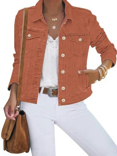 Luvamia Women's Denim Jean Jacket: $38.16