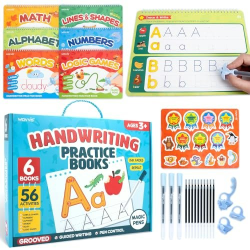 Magic Grooved Writing Practice Books for Kids 3-5: $17.99