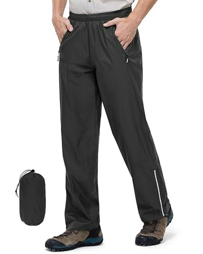 Outdoor Ventures Men's Waterproof Rain Pants: $27.99