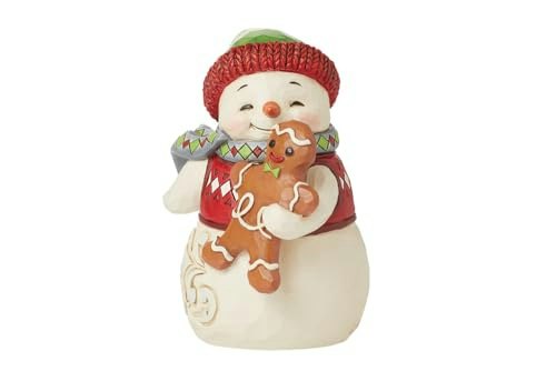 Enesco Jim Shore Heartwood Creek 3.74-inch Snowman Miniature Figurine: $27.16