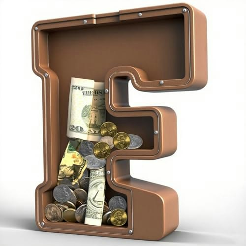 UBeesize 12-Inch Wooden Letter Piggy Bank: $20.43 UBeesize 12-Inch Wooden Letter Piggy Bank: $20.43
