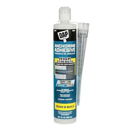 DAP 10.1-oz. Gray Anchoring Adhesive: $20.11