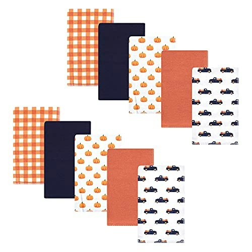 Hudson Baby Cotton Flannel Burp Cloths: $10.22