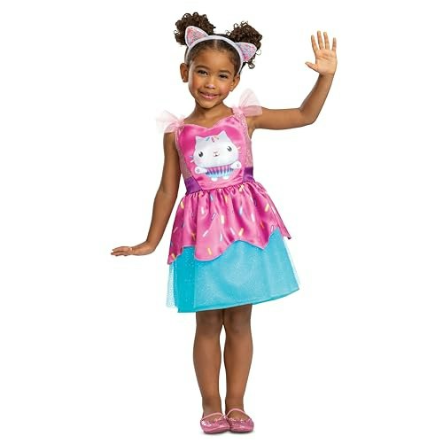 Gabby's Dollhouse Cakey Cat Costume 3T-4T: $22.11