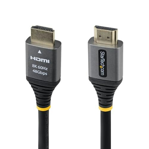 StarTech 1-Foot Ultra High Speed 8K HDMI 2.1 Cable: $15.51 StarTech 1-Foot Ultra High Speed 8K HDMI 2.1 Cable: $15.51