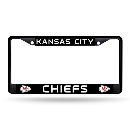 Rico Industries Kansas City Chiefs 12" x 6" Chrome License Plate Frame: $18.85 Rico Industries Kansas City Chiefs 12" x 6" Chrome License Plate Frame: $18.85