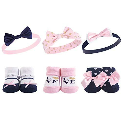Hudson Baby Headband and Socks Gift Set: $7.29