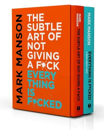 The Subtle Art of Not Giving a F*ck and Everything Is F*cked 2-Book Box Set: $38.87