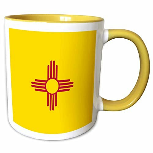 3dRose New Mexico Flag 15-ounce Two-Tone Mug: $9.30 3dRose New Mexico Flag 15-ounce Two-Tone Mug: $9.30