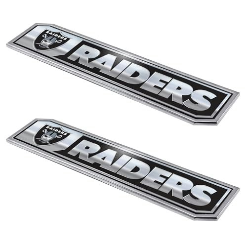 Fanmats Oakland Raiders Metal Truck Emblem 2-Pack: $24.99 Fanmats Oakland Raiders Metal Truck Emblem 2-Pack: $24.99