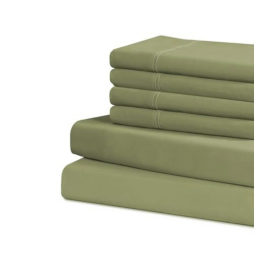 Home Collection Micro Caress 6-Piece King Size Sheet Set: $30.31 Home Collection Micro Caress 6-Piece King Size Sheet Set: $30.31