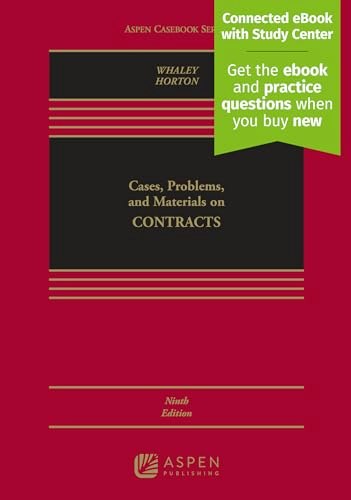 Cases, Problems, and Materials on Contracts: $163.14