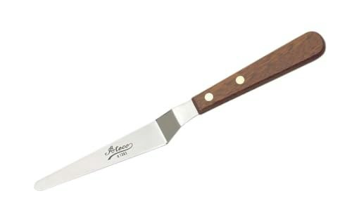Ateco 5-inch Offset Icing Spatula with Wood Handle: $4.59 Ateco 5-inch Offset Icing Spatula with Wood Handle: $4.59