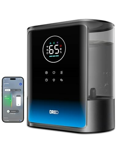 Dreo HM717S 8L Smart Cool & Warm Mist Humidifier: $99.95 Dreo HM717S 8L Smart Cool & Warm Mist Humidifier: $99.95