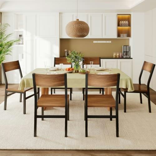 Feonase Dining Chairs 6-Pack: $152.10 Feonase Dining Chairs 6-Pack: $152.10