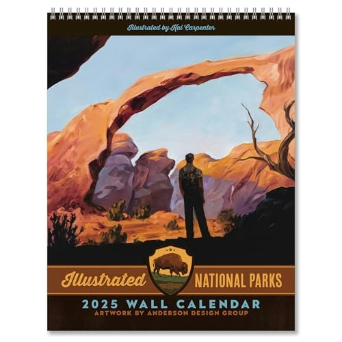 Americanflat 2025 National Park Wall Calendar: $3.20 Americanflat 2025 National Park Wall Calendar: $3.20