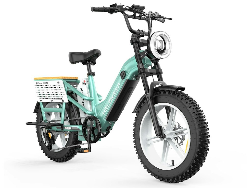 Helokeep CD20 Long-Range Cargo Electric Bike: $1,099