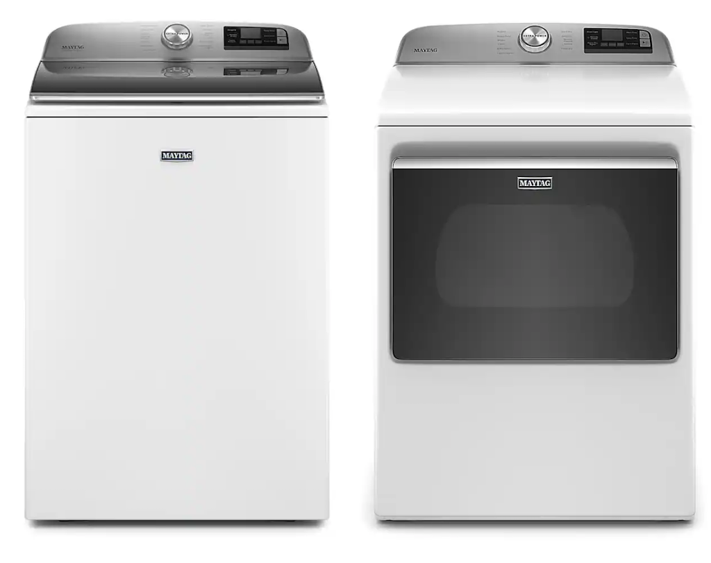 Maytag Smart Top Load Washer & Electric Dryer Package: $990 Maytag Smart Top Load Washer & Electric Dryer Package: $990