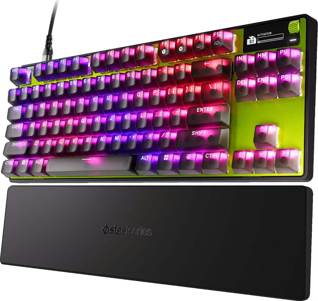 SteelSeries Apex Pro TKL Gen 3 Wired Magnetic Gaming Keyboard: $165
