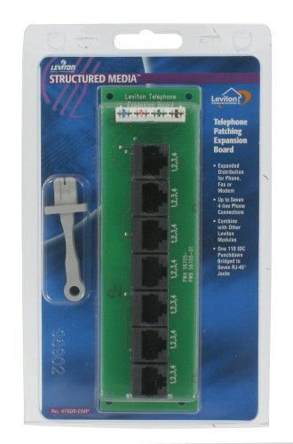 Leviton Telephone Patching Expansion Board: $6.51 Leviton Telephone Patching Expansion Board: $6.51