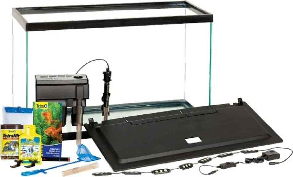 Tetra 29-Gallon Glass Aquarium Kit: $83