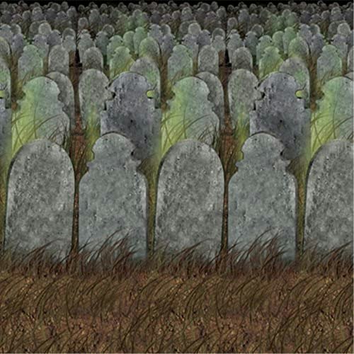 Beistle Graveyard Backdrop 4x30-Foot: $14.55 Beistle Graveyard Backdrop 4x30-Foot: $14.55