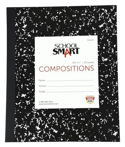 School Smart Flexible Cover Ruled Composition Book: $1.49
