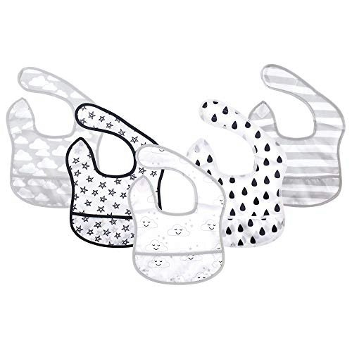 Hudson Baby Waterproof Polyester Bibs: $6.25