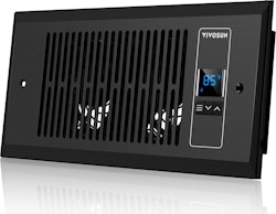 Vivosun Quiet Register Booster Fan w/ Thermostat Control for $20 + free shipping w/ Prime
