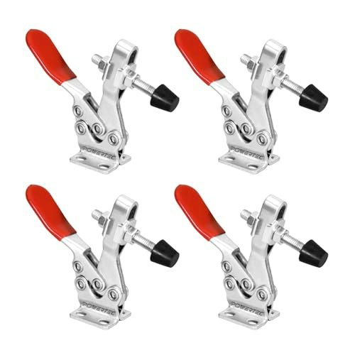 Powertec 225D 500-lb. Horizontal Toggle Clamp 4-Pack: $14.82 Powertec 225D 500-lb. Horizontal Toggle Clamp 4-Pack: $14.82