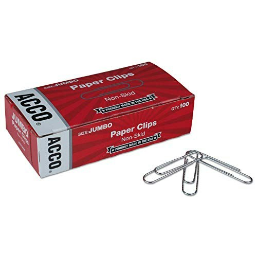 Acco Economy Non-Skid Paper Clips: $18.99 Acco Economy Non-Skid Paper Clips: $18.99
