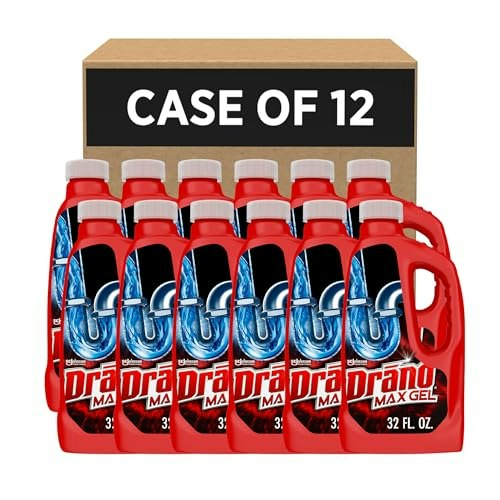 Drano Max Gel Clog Remover 32-Ounce 12-Pack: $77.89 Drano Max Gel Clog Remover 32-Ounce 12-Pack: $77.89